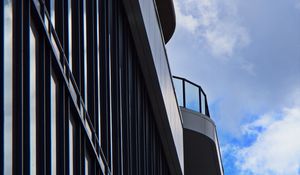 Preview wallpaper building, facade, architecture, sky, balcony