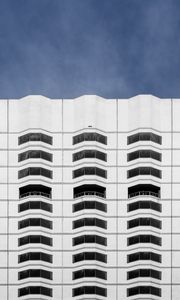 Preview wallpaper building, facade, architecture, sky, white