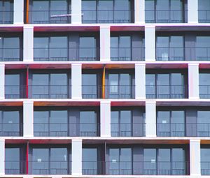 Preview wallpaper building, facade, balconies, architecture, windows