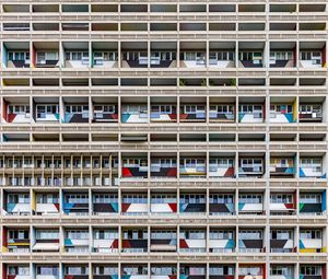 Preview wallpaper building, facade, balconies, windows