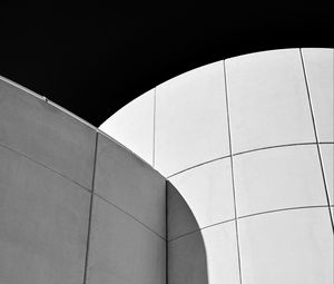 Preview wallpaper building, facade, corner, concrete, white