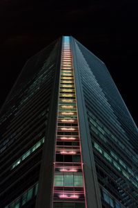 Preview wallpaper building, facade, dark, architecture, design