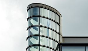 Preview wallpaper building, facade, design, modern, architecture, sky