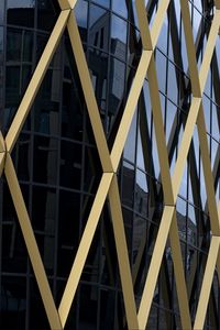 Preview wallpaper building, facade, diamonds, architecture