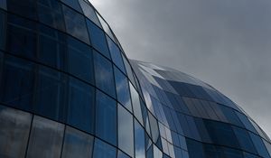 Preview wallpaper building, facade, dome, glass, architecture