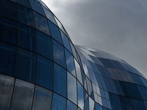 Preview wallpaper building, facade, dome, glass, architecture