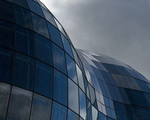 Preview wallpaper building, facade, dome, glass, architecture