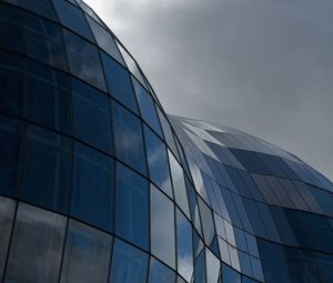 Preview wallpaper building, facade, dome, glass, architecture