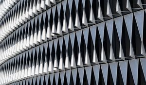 Preview wallpaper building, facade, edges, architecture, light