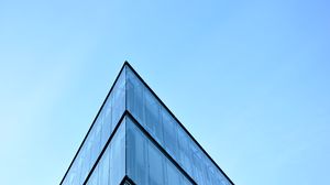 Preview wallpaper building, facade, edges, lines, sky