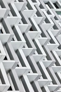 Preview wallpaper building, facade, edges, white