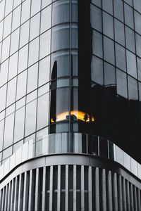Preview wallpaper building, facade, glass, gray, architecture