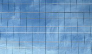 Preview wallpaper building, facade, glass, reflection