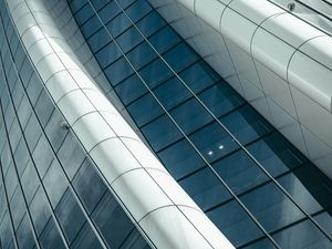 Preview wallpaper building, facade, glass, architecture