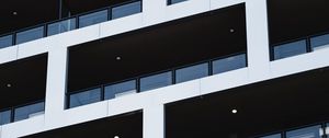 Preview wallpaper building, facade, glass, windows