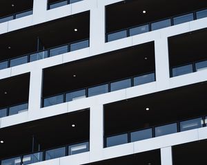 Preview wallpaper building, facade, glass, windows