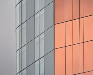 Preview wallpaper building, facade, glass, windows, architecture