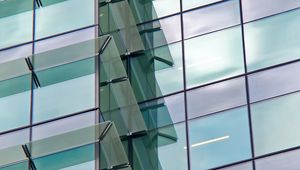 Preview wallpaper building, facade, glass, windows, modern, architecture