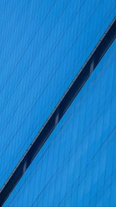 Preview wallpaper building, facade, line, blue