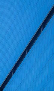 Preview wallpaper building, facade, line, blue