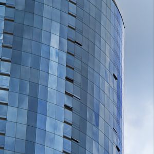 Preview wallpaper building, facade, lines, glass