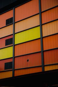 Preview wallpaper building, facade, metal, metallic, orange