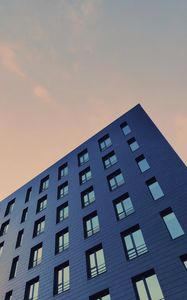 Preview wallpaper building, facade, minimalism, sky, window