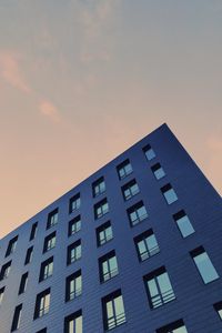 Preview wallpaper building, facade, minimalism, sky, window