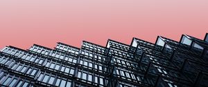 Preview wallpaper building, facade, minimalism, architecture, gray