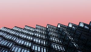 Preview wallpaper building, facade, minimalism, architecture, gray