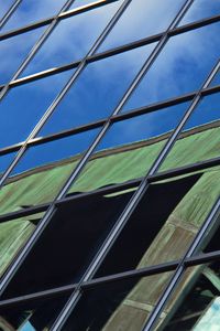 Preview wallpaper building, facade, mirror, reflection, sky