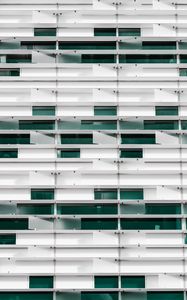 Preview wallpaper building, facade, panels, architecture, minimalism