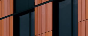 Preview wallpaper building, facade, panels, minimalism, architecture