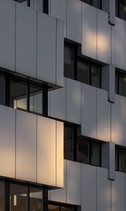 Preview wallpaper building, facade, shadows, architecture
