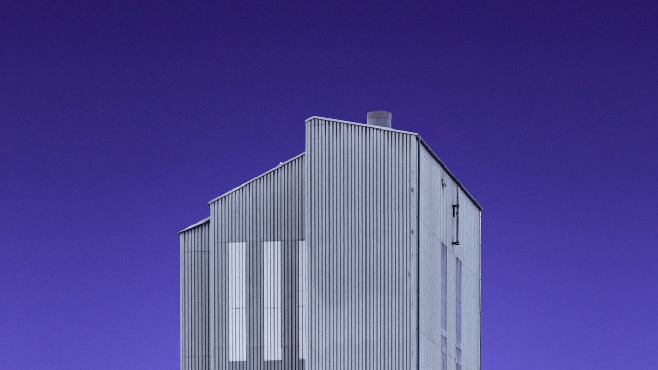 Wallpaper building, facade, sky