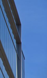 Preview wallpaper building, facade, sky, blue