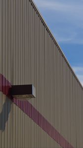 Preview wallpaper building, facade, stripes, brown