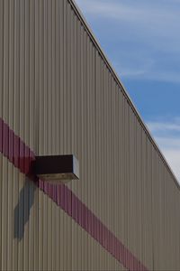 Preview wallpaper building, facade, stripes, brown