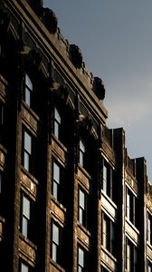 Preview wallpaper building, facade, windows, architecture, light