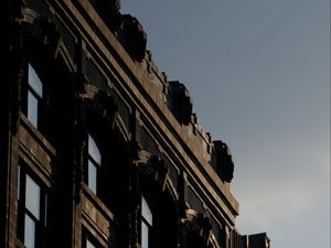 Preview wallpaper building, facade, windows, architecture, light