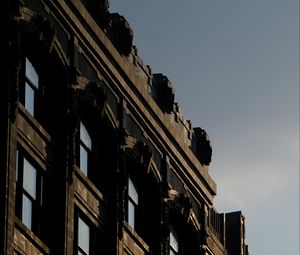 Preview wallpaper building, facade, windows, architecture, light