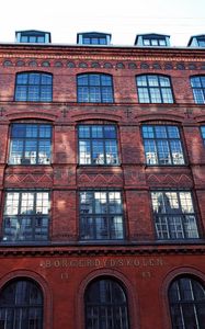 Preview wallpaper building, facade, windows, wall