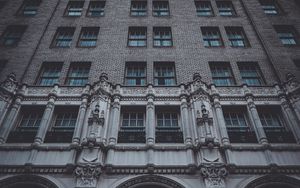 Preview wallpaper building, facade, windows, architecture, san francisco