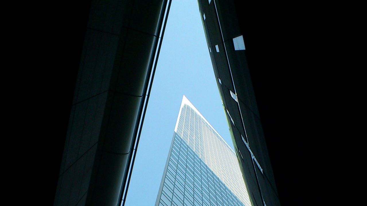 Wallpaper building, facade, windows, architecture, corners