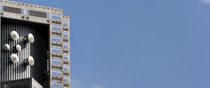 Preview wallpaper building, facade, windows, edges, sky
