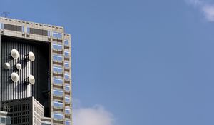 Preview wallpaper building, facade, windows, edges, sky