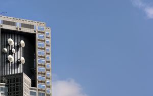 Preview wallpaper building, facade, windows, edges, sky