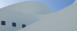 Preview wallpaper building, facade, windows, architecture, white