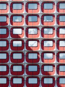 Preview wallpaper building, facade, windows, architecture, symmetry