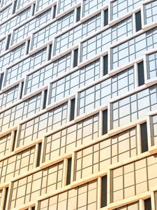 Preview wallpaper building, facade, windows, texture, architecture